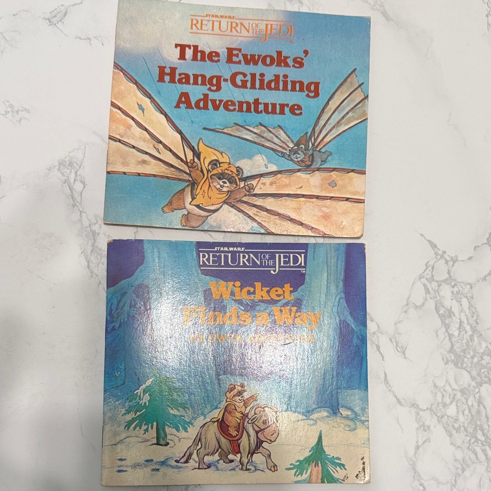 Star Wars Ewok Adventure Books